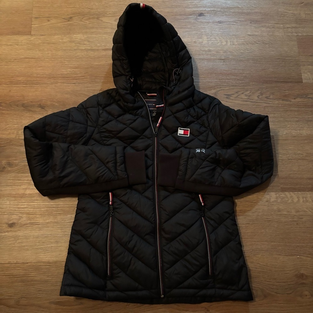 Tommy Hilfiger Women's Black Quilted Jacket
